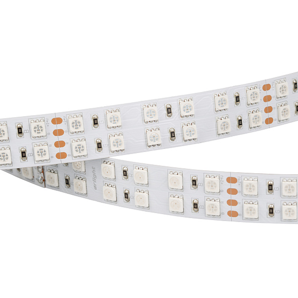 Светодиодная лента RT-B144-19mm 24V RGB (34.4 W/m, IP20, 5060, 5m) (Arlight, Открытый) Lednikoff