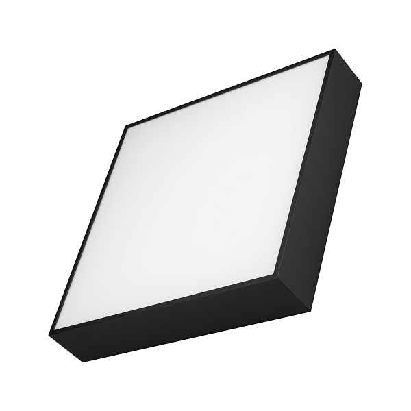 Светильник SP-QUADRO-S350x350-30W Day4000 (BK, 120 deg, 230V) (Arlight, IP40 Металл, 3 года) Lednikoff