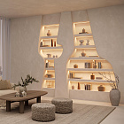 Светодиодная лента UL-A168-8mm 24V White-MIX-CX2 (18 W/m, IP20, 5m) (Arlight, резка 2 светодиода) Lednikoff