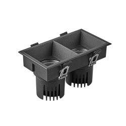 Светильник MS-FLOW-BUILT-S157x85-2x12W Warm3000 (BK, 15 deg, 230V) (Arlight, IP20 Металл, 5 лет)