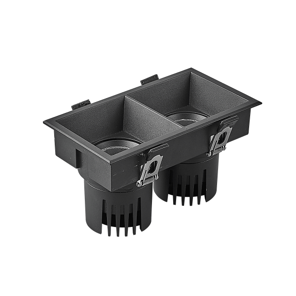 Светильник MS-FLOW-BUILT-S157x85-2x12W Warm3000 (BK, 15 deg, 230V) (Arlight, IP20 Металл, 5 лет) Lednikoff