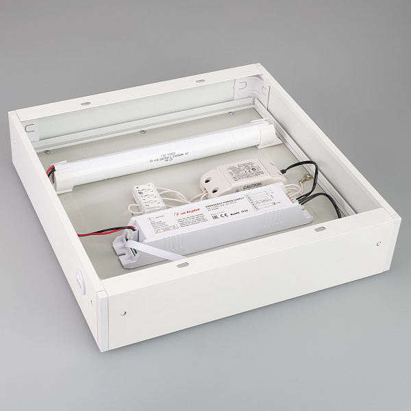 Панель IM-EMERGENCY-3H-S300x300-17W Day4000 (WH, 120 deg, 230V) (Arlight, IP40 Металл, 2 года) Lednikoff