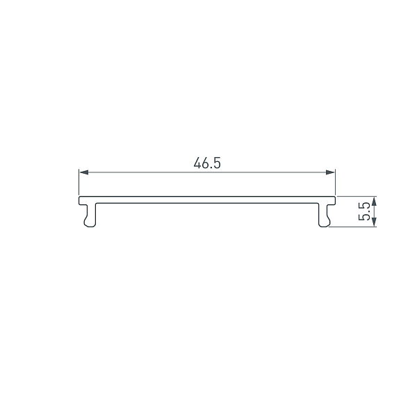 Экран ARH-POWER-W47-2000 OPAL (Arlight, Пластик) Lednikoff