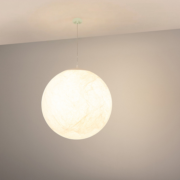 Светильник SP-SILKA-HANG-R600-12W Warm2700 (WH, 330 deg, 230V) (Arlight, IP20 Натуральный шелк, 3 года)