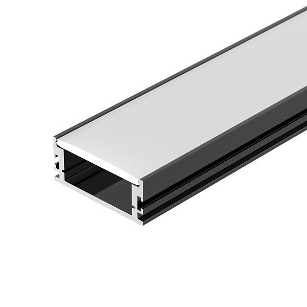 Профиль FLOOR60-H26-3000 ANOD BLACK (Arlight, Алюминий) Lednikoff