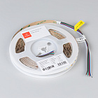 Светодиодная лента RT-A168-10mm 24V RGBW-Warm (20 W/m, IP20, 5m) (Arlight, высок.эфф.150 лм/Вт) Lednikoff