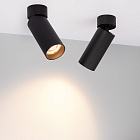 Светильник SP-GABI-SURFACE-FLAP-R60-12W Warm3000 (BK, 36 deg, 230V) (Arlight, IP40 Металл, 5 лет) Lednikoff