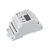 Конвертер SMART-K39-DMX (12-24V, 0/1-10V, DIN) (Arlight, Металл)