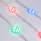 Модуль управляемый SOLEX-DMX-3535-6-24V RGB 120deg (D40x16mm, 1.5W, IP67) (Arlight, Пластик, 3 года) Lednikoff