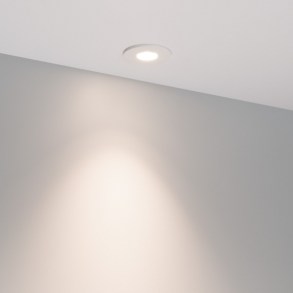 Светильник MS-GLORY-BUILT-R54-5W Day4000 (WH, 38 deg, 230V) (Arlight, IP54 Металл, 5 лет) Lednikoff