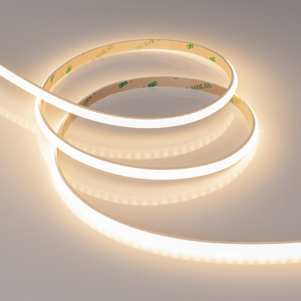 Светодиодная лента герметичная RTW-PW-A160-8mm 24V Warm3000 (10 W/m, IP66, 2835, 5m) (Arlight, Матовая) Lednikoff