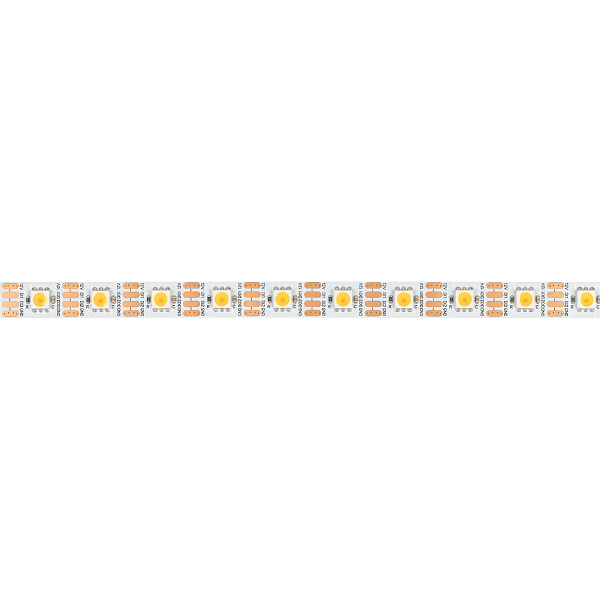 Светодиодная лента SPI-B60-10mm 12V Warm2700-PX1-RAM (9.3 W/m, IP20, 5060, 5m) (Arlight, бегущий огонь) Lednikoff
