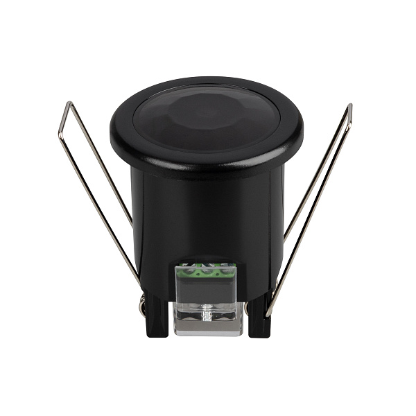 Датчик движения NAVE-PIR-BUILT-R50-400W-BK (230V, 1.7A, MINI, IP20) (Arlight, Пластик, 5 лет) Lednikoff
