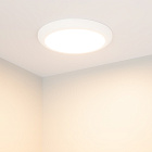 Светильник CL-FIOKK-R220-18W Day4000-MIX (WH, 120 deg, 230V) (Arlight, IP44 Пластик, 3 года) Lednikoff