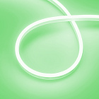 Светодиодная лента герметичная AURORA-PS-A120-12x6mm 24V Green (10 W/m, IP65, 2835, 5m) (Arlight, Силикон, 2 года)