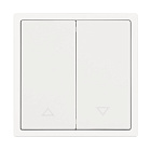 Механизм выключателя управления шторами SWT-NOBE-MKR2-SFPL-WH (230V, 10A) (Arlight, Белый кварц) Lednikoff