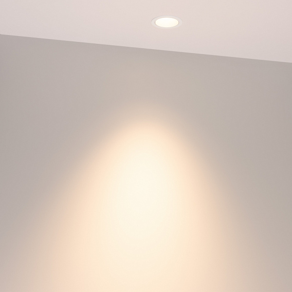 Светильник MS-ARADO-BUILT-R45-5W Warm3000 (WH-WH, 36 deg, 230V) (Arlight, IP20 Металл, 5 лет) Lednikoff