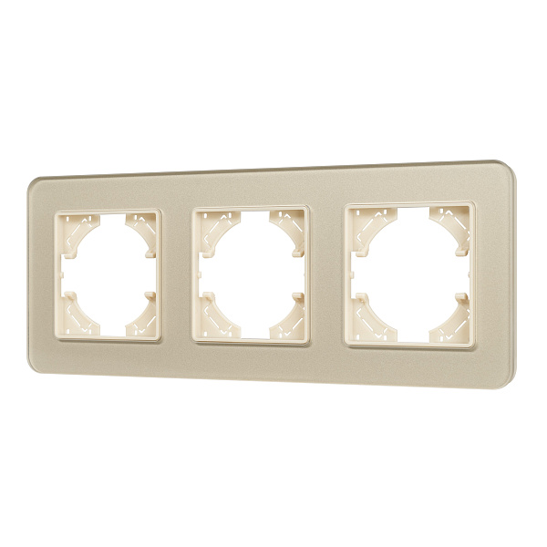 Рамка стеклянная FRM-OMALI-GS-3-GD (Arlight, -) Lednikoff