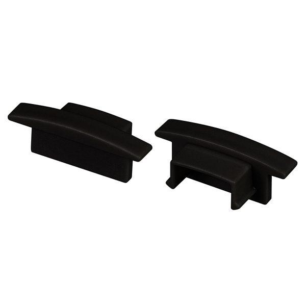 Заглушка LINE-2308-F BLACK глухая (Arlight, Пластик) Lednikoff