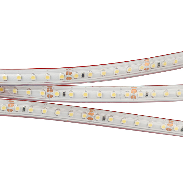 Светодиодная лента герметичная RTW-PS-A120-10mm 24V White6000 (9.6 W/m, IP67, 2835, 5m) (Arlight, 9.6 Вт/м, IP67) Lednikoff