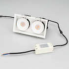 Светильник CL-SIMPLE-S148x80-2x9W Warm3000 (WH, 45 deg) (Arlight, IP20 Металл, 3 года) Lednikoff