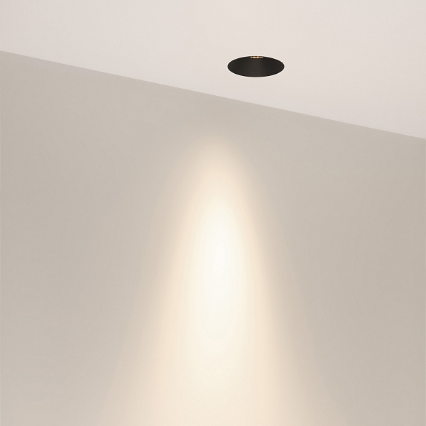 Светильник безрамочный DL-INTRAL-R63-8W Day4000 (Черный RAL9005, 15 deg, 230V) (Arlight, IP20 Металл, 5 лет) Lednikoff