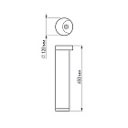 Светильник LGD-Path-Round120-H450B-12W Warm White (Arlight, IP54 Металл, 3 года) Lednikoff