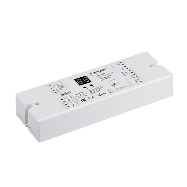 INTELLIGENT ARLIGHT Диммер DALI-104-PD-SUF (12-36V, 4х8А) (IARL, IP20 Пластик, 3 года) Lednikoff