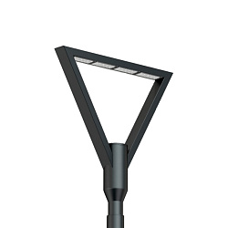 Светильник OXOR-TRILEIS-900x850х80-25W Day4000 (BK, 120 deg, 230V) IP65  (Arlight, -)