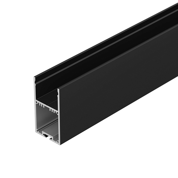 Профиль с экраном SL-LINE-3667-2500 BLACK+OPAL (Arlight, Алюминий) Lednikoff