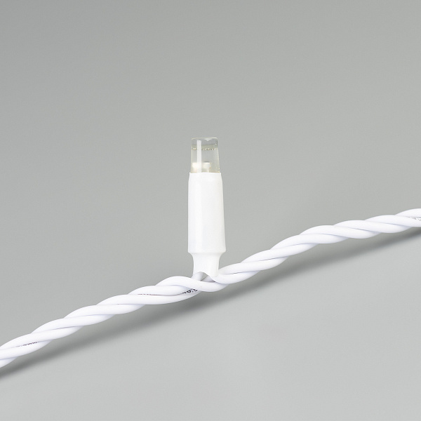 Светодиодная гирлянда ARD-STRING-CLASSIC-10000-WHITE-100LED-LIVE RGB-DMX (24V, 10W) (Ardecoled, IP65) Lednikoff