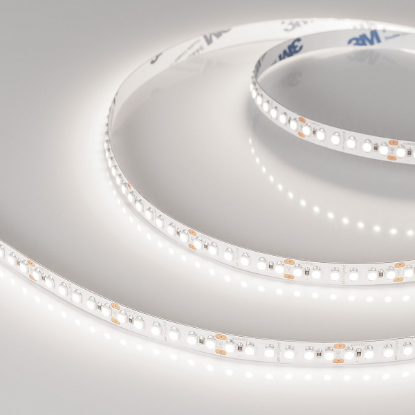 Светодиодная лента RT-A180-8mm 24V Day5000 (14.4 W/m, IP20, 3528, 5m) (Arlight, Открытый) Lednikoff