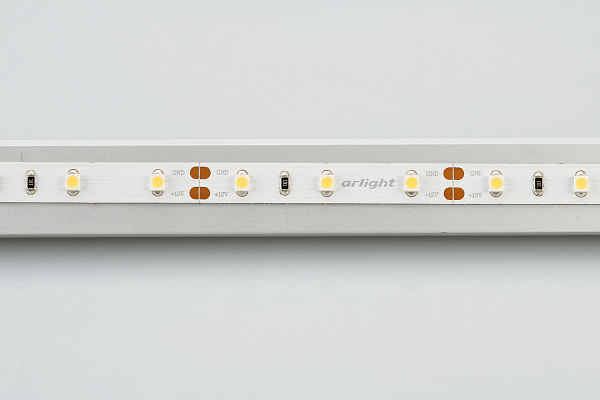 Светодиодная лента RT 2-5000 12V Day4000 (3528, 300 LED, CRI98) (Arlight, 4.8 Вт/м, IP20) Lednikoff