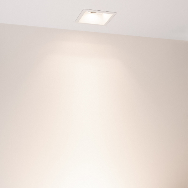 Светильник MS-FLOW-BUILT-S85x85-6W Day4000 (BK, 38 deg, 230V) (Arlight, IP20 Металл, 5 лет) Lednikoff