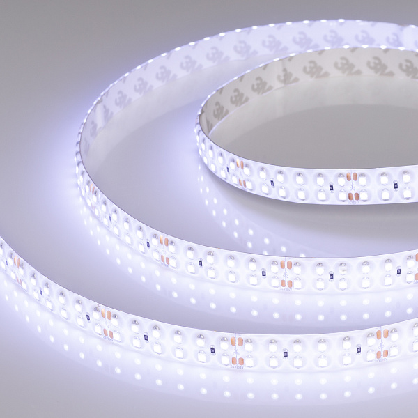 Светодиодная лента RTW 2-5000SE 24V Cool 2x2 (3528, 1200 LED, LUX) (Arlight, 19.2 Вт/м, IP65) Lednikoff