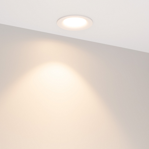 Светильник MS-FOGGY-BUILT-R86-10W Warm3000 (WH, 36 deg, 230V) (Arlight, IP54 Металл, 5 лет) Lednikoff