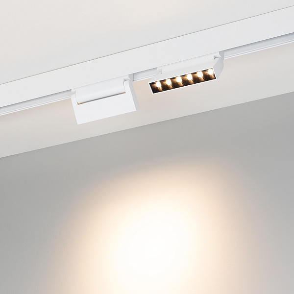 Светильник MAG-ORIENT-LASER-FOLD-S195-6W Warm3000 (WH, 30 deg, 48V, DALI) (Arlight, IP20 Металл, 5 лет)