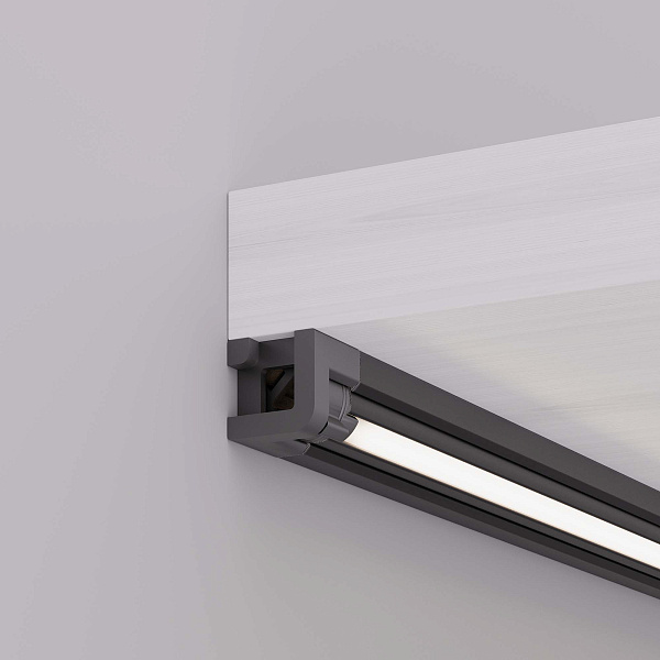 Профиль с экраном SL-KANT-H10-ROTATE-2000 IRON GREY (Arlight, Алюминий+пластик) Lednikoff