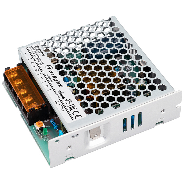 Блок питания ARS-75-12-FA (12V, 6A, 72W) (Arlight, IP20 Сетка, 3 года) Lednikoff