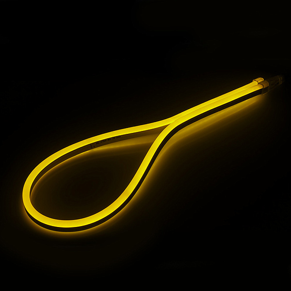 Образец Гибкий неон ARL-CF2835-Mini-24V Yellow (16x8mm)-0.9m (Arlight, -) Lednikoff