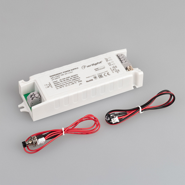 Блок аварийного питания ARJ-EMG-3W-3H-LiIon (Arlight, IP20 Пластик, 2 года) Lednikoff