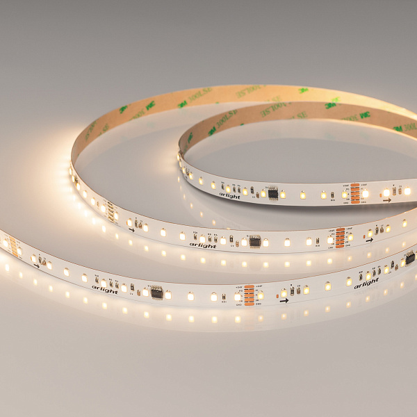 Светодиодная лента DMX-A96-12mm 24V Warm3000-PX12 (14 W/m, IP20, 5m) (Arlight, CRI>90) Lednikoff