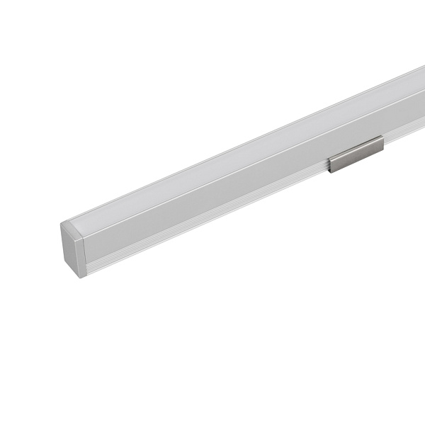 Профиль с экраном SL-MINI-8-H12-2000 ANOD+OPAL (Arlight, Алюминий) Lednikoff