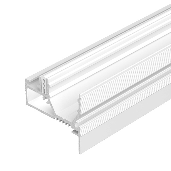 Профиль STRETCH-20-WALL-D-SIDE-2000 WHITE (Arlight, Алюминий) Lednikoff
