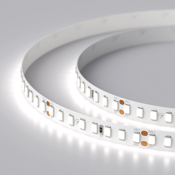 Светодиодная лента RT 2-5000 24V White6000 2x (2835, 160 LED/m, LUX) (Arlight, 12 Вт/м, IP20) Lednikoff