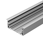 Профиль с экраном S2-LINIA94-F-2500 ANOD+OPAL (Arlight, Алюминий) Lednikoff