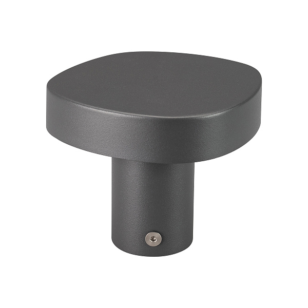 Светильник LGD-SWAMP-BOLL-H100-7W Warm3000 (GR, 93 deg, 230V) (Arlight, IP65 Металл, 3 года) Lednikoff