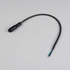 Коннектор питания ARL-WAVE-1010-RGB-CON-POWER-MALE-BLK (Arlight, IP67 Пластик, 3 года)