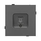 Механизм компьютерной розетки SCT-TENDO-MPC1-SFPL-GR (RJ-45, CAT6) (Arlight, Матовый графитовый) Lednikoff