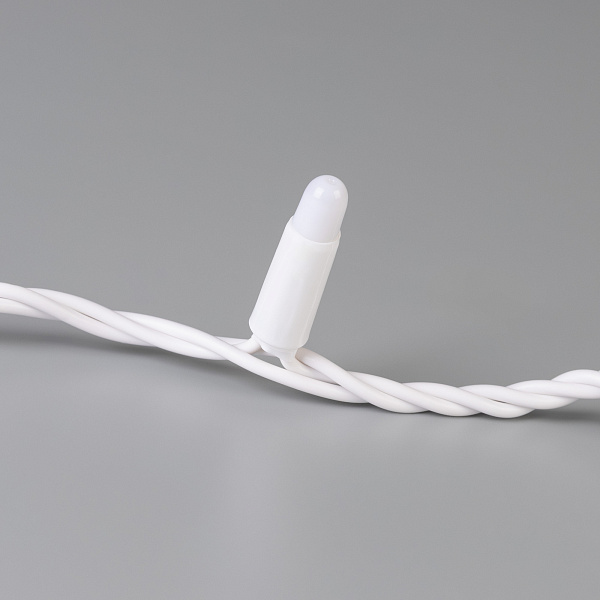 Светодиодная гирлянда ARD-STRING-CLASSIC-10000-WHITE-100LED-MILK-STD White (230V, 7W) (Ardecoled, IP65) Lednikoff